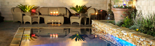 pool construction finishing touches